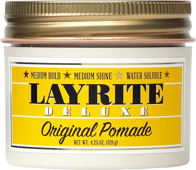 Layrite | Orignal Pomade Deluxe Water Solution Wax 4.25 oz