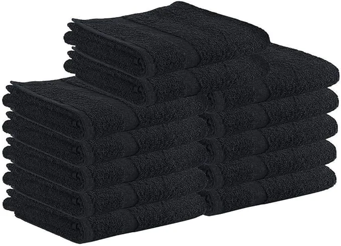 Nywele Silver Living Bleach Proof Towels 15" x 25" Pack of 12
