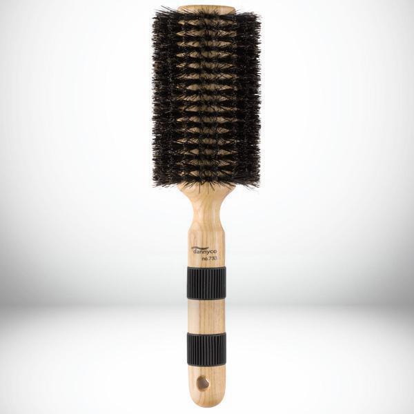Circular brush with 100% pre-softened natural boar bristles - Extra large