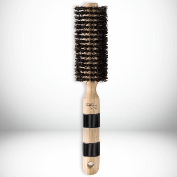 Circular brush with 100% pre-softened natural boar bristles - Medium