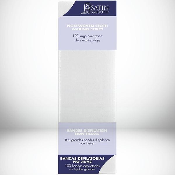 Large non-woven cloth waxing strips 100/pk - Larges