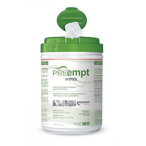 Accel PREempt Wipes 160pk