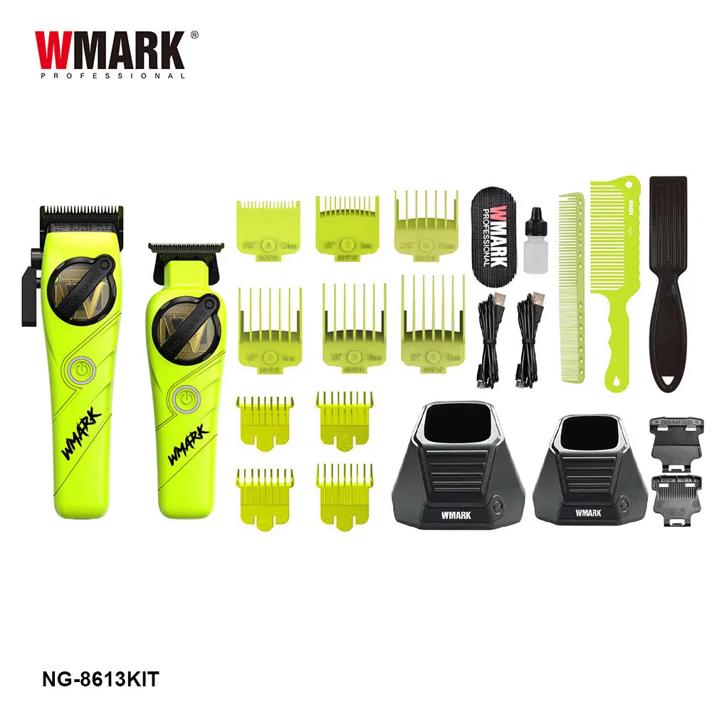 WMARK NG-8613KIT Colorful High Speed Barber Kit
