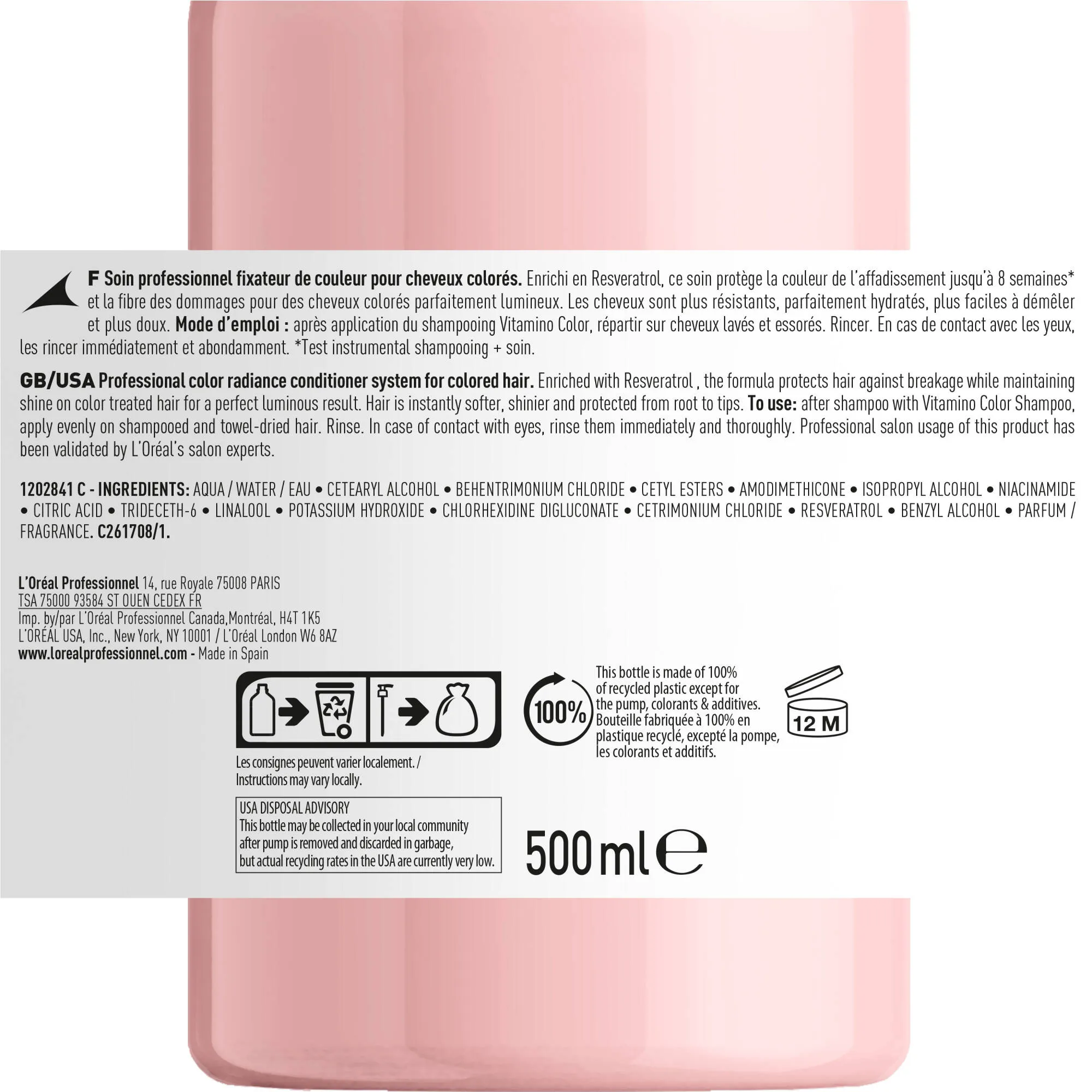 Vitamino Color Conditioner 500mL