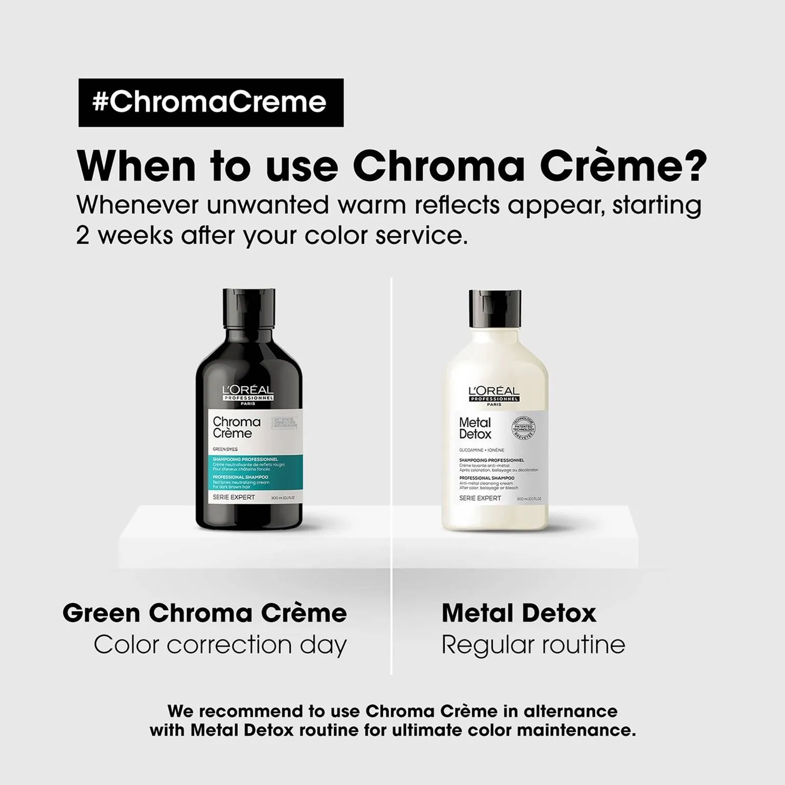 Chroma Crème Green Shampoo 300mL *