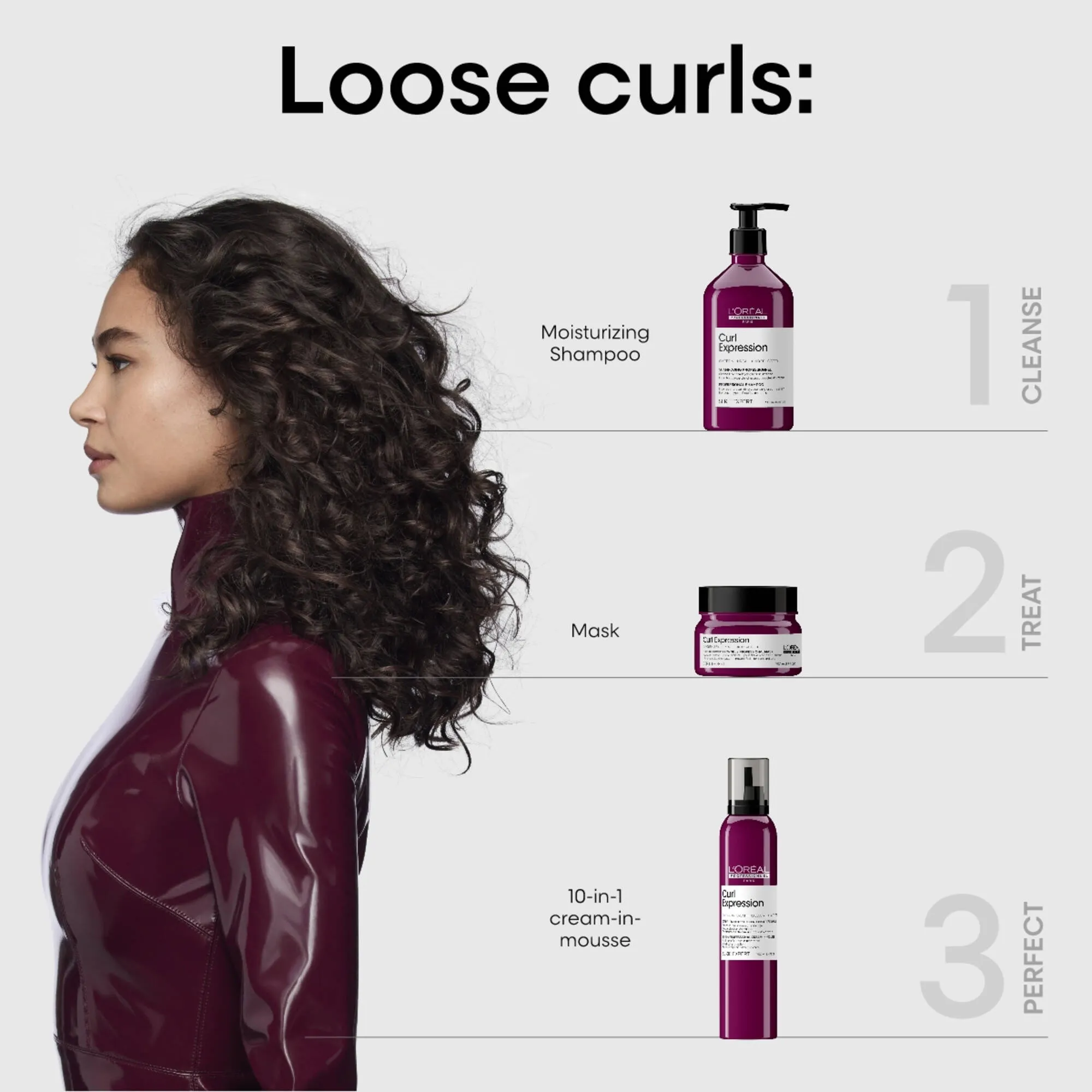 Curl Expression Anti-Build Up Cleansing Shampoo 500mL