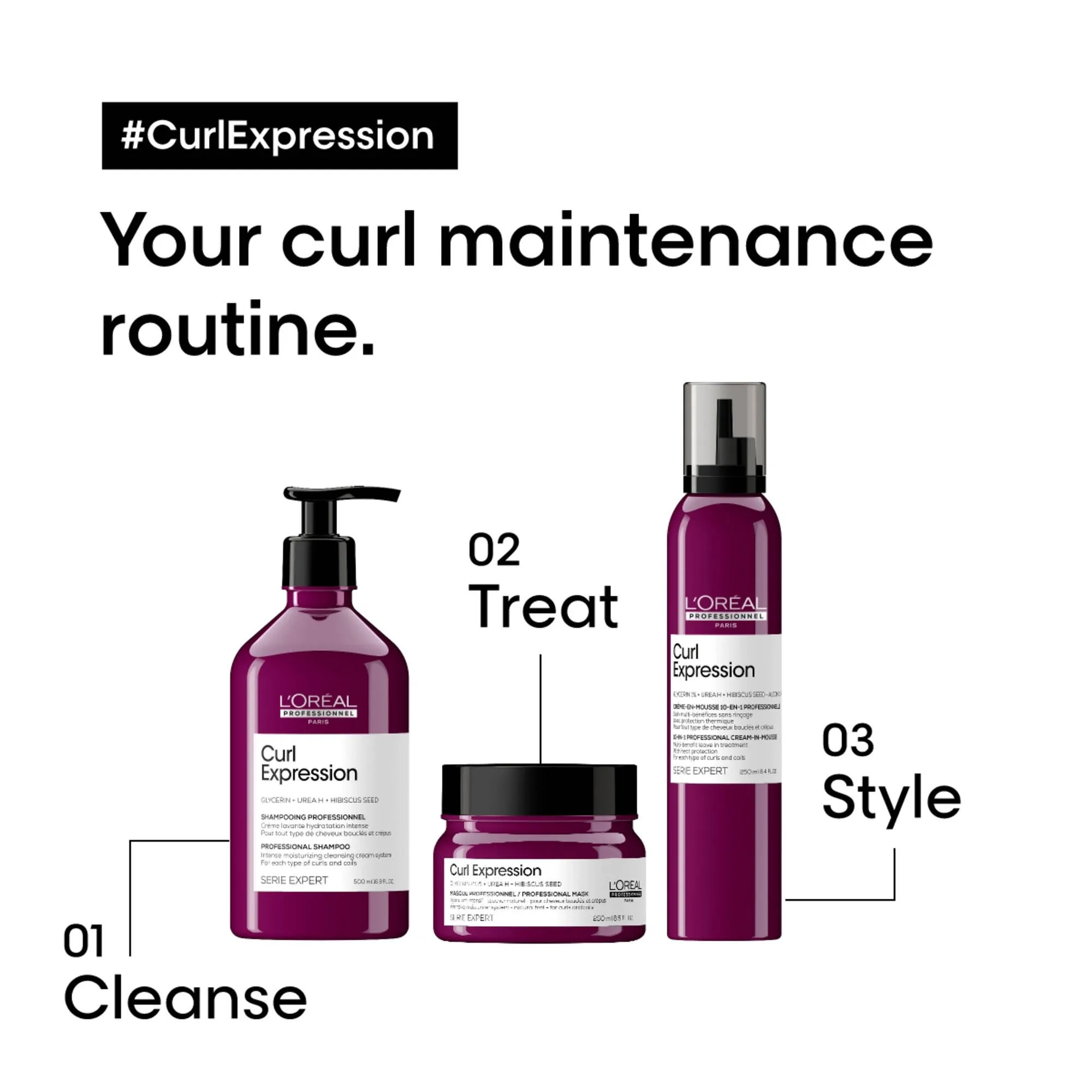 Curl Expression Intense Moisturizing Shampoo 500mL