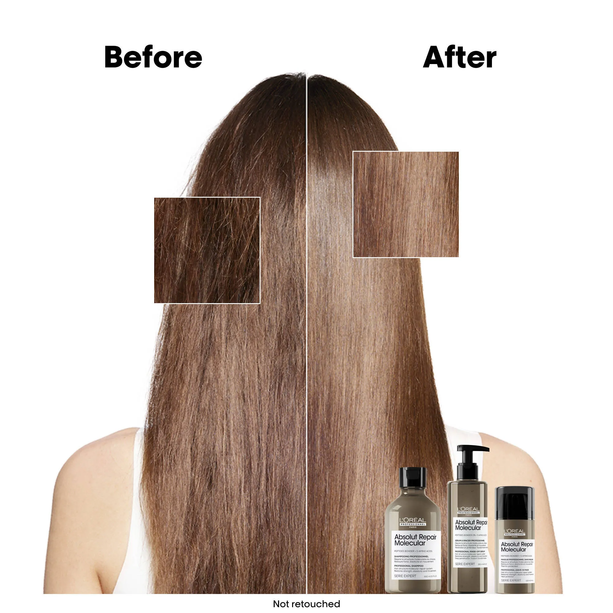 Absolut Repair Molecular Shampoo 300mL