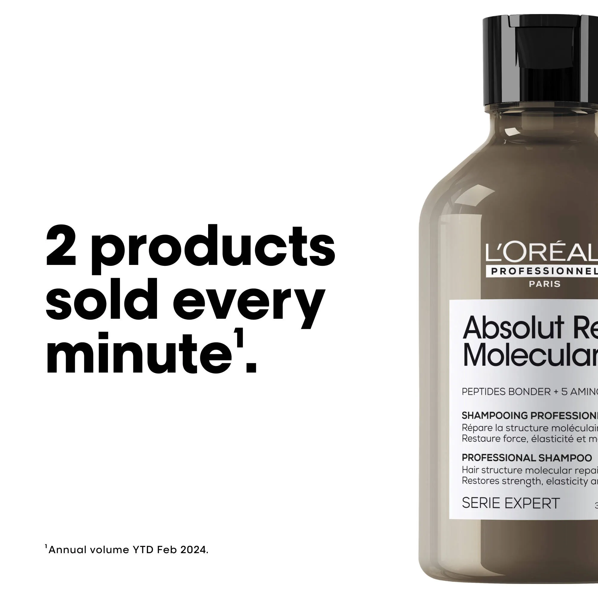 Absolut Repair Molecular Shampoo 300mL