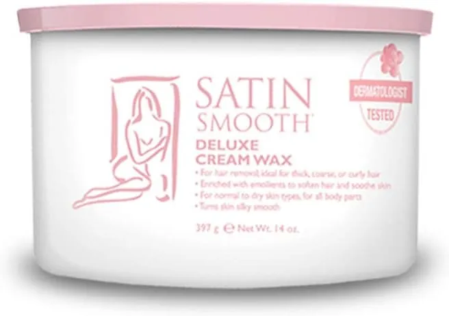 Deluxe Cream Hair Removal Wax 14oz