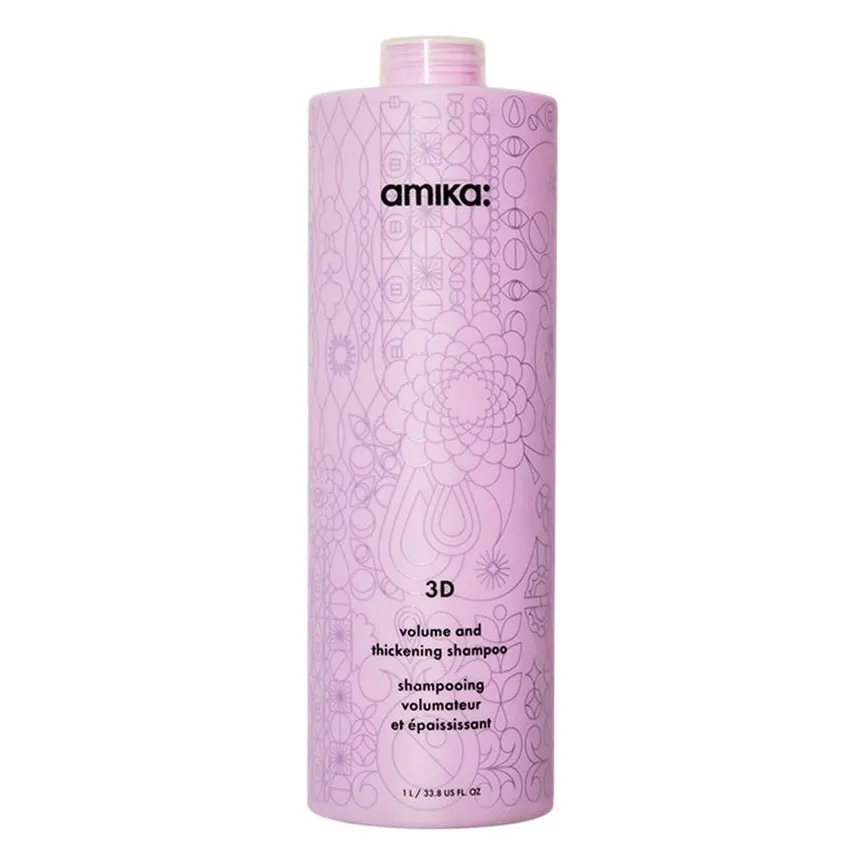 amika - 3D - Volume And Thickening Shampoo - 1000ml