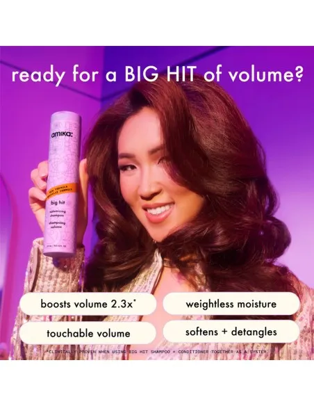 amika - Big Hit - Volumizing Shampoo - 1000ml
