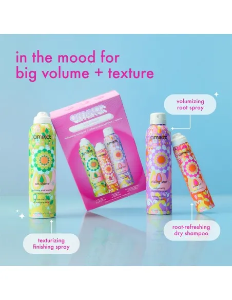 amika - Big Mood Volumizing Styling Set