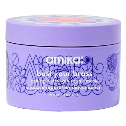 amika - Bust Your Brass - Toning + Strength Repair Mask - 250ml