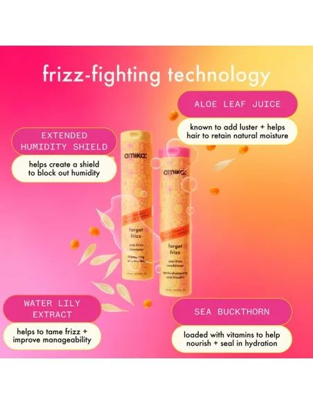 amika - Forget Frizz - Anti-Frizz Shampoo - 275ml