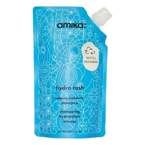 amika - Hydro Rush Intense Moisture Shampoo - 500ml