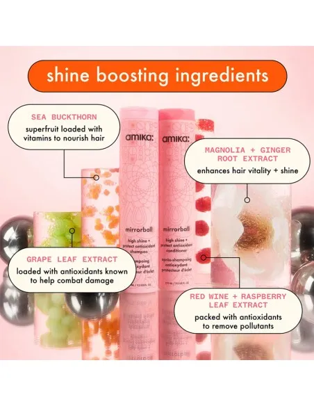 amika - Mirrorball - High Shine & Protect Antioxidant Conditioner - 500ml