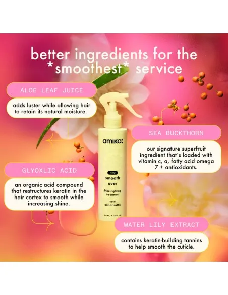 amika - Pro Smooth Over - Frizz-Fighting Treatment - 200ml