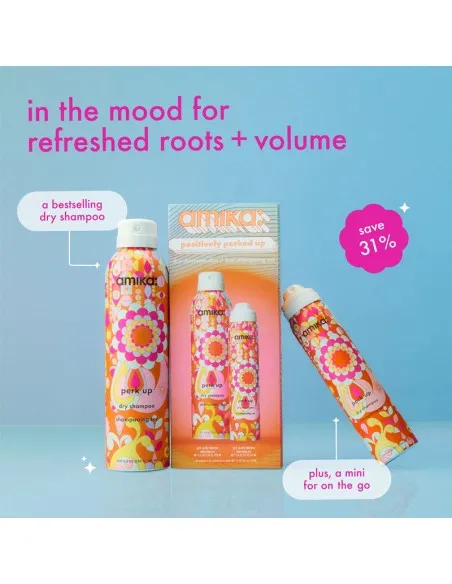 amika - Positively Perked Up Dry Shampoo Duo