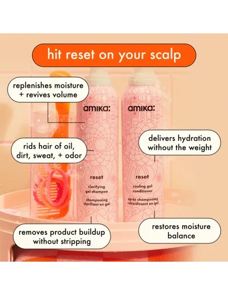amika - Reset - Clarifying Gel Shampoo - 200ml