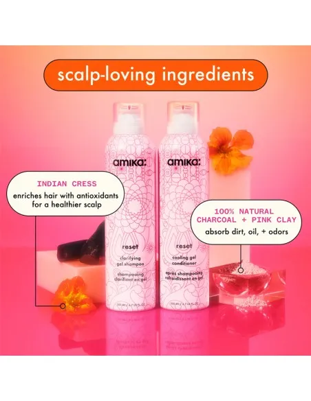 amika - Reset - Clarifying Gel Shampoo - 200ml