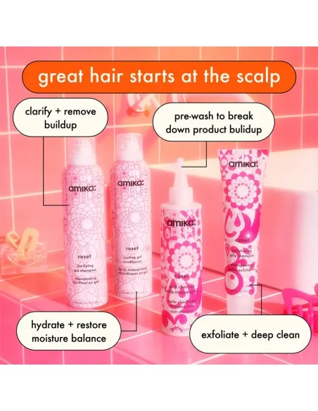 amika - Reset - Clarifying Gel Shampoo - 200ml