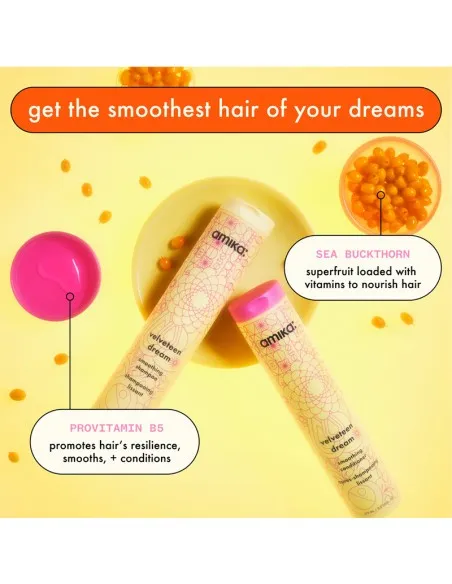 amika - Velveteen Dream Smoothing Shampoo - 1000ml