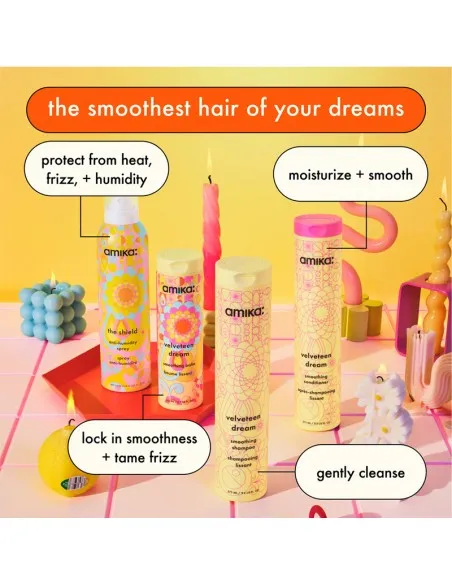amika - Velveteen Dream Smoothing Shampoo - 1000ml