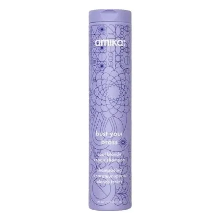 amika - Bust Your Brass Cool Blonde Repair Shampoo - 275ml