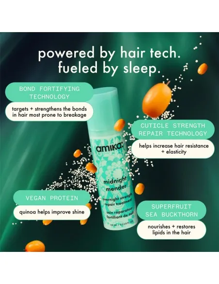 amika - Midnight Mender - Overnight Strength Repair Treatment - 100ml