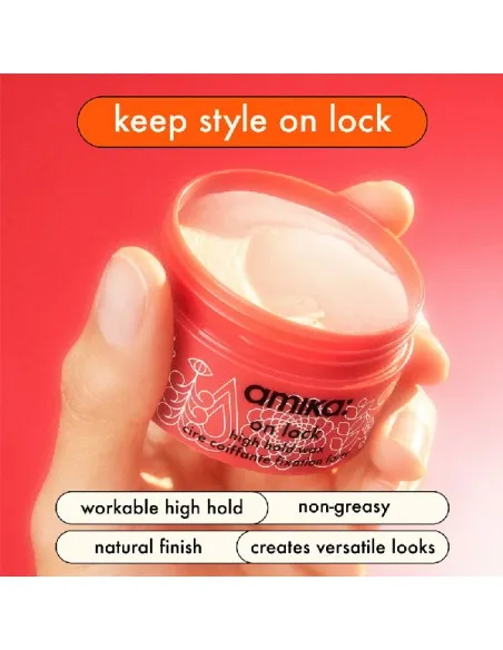 amika - On Lock - High Hold Wax - 50ml