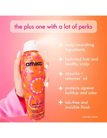 amika - Perk Up Plus - Extended Clean Dry Shampoo - 199ml