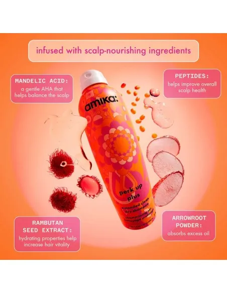 amika - Perk Up Plus Extended Clean Dry Shampoo - 67ml