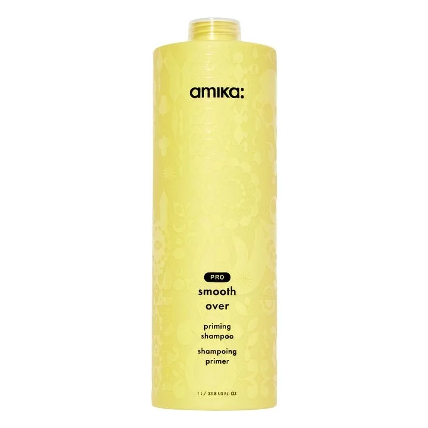 amika - Pro Smooth Over - Priming Shampoo - 1000ml