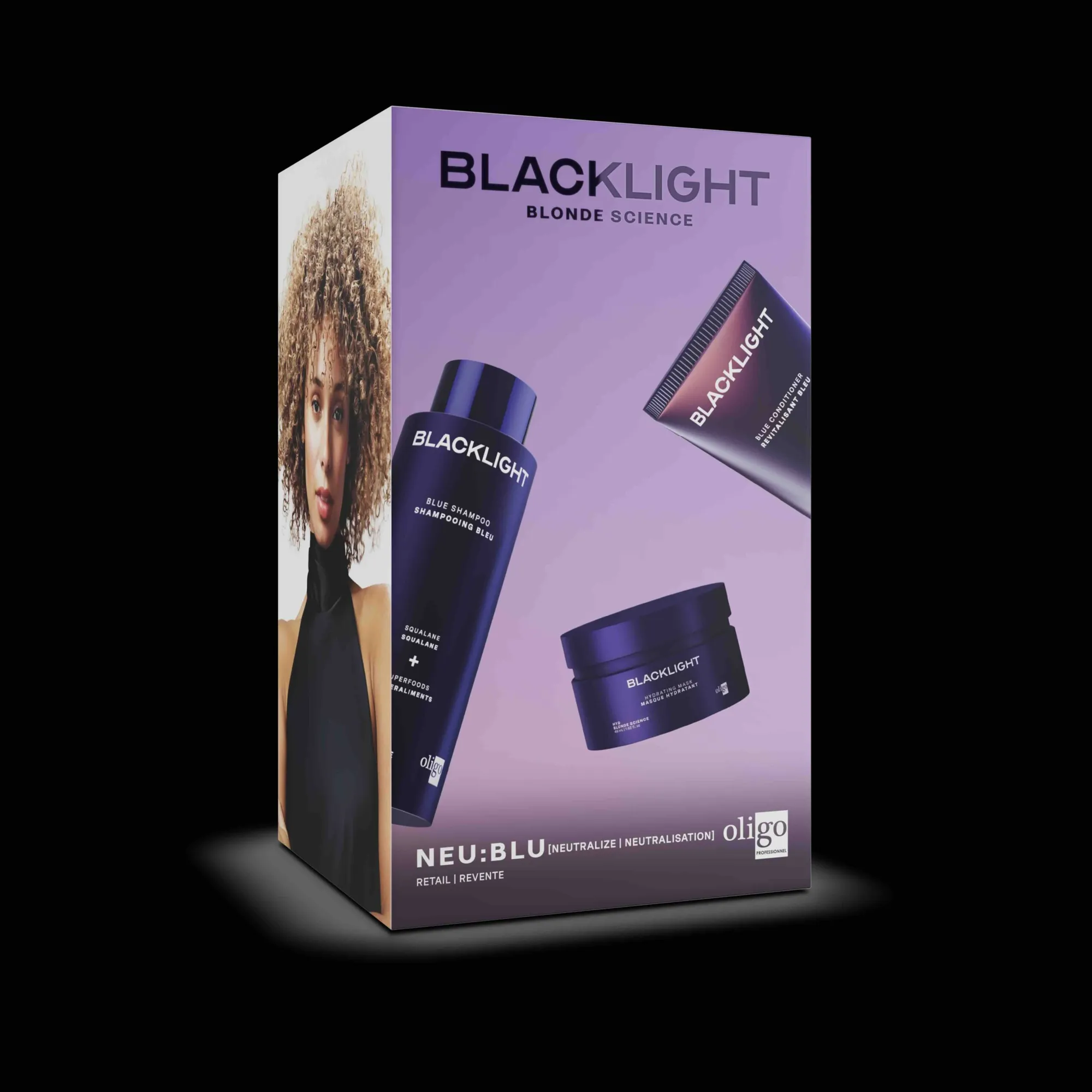 Blacklight Blonde Science NEU:BLUE [NEUTRALIZE] Retail Kit