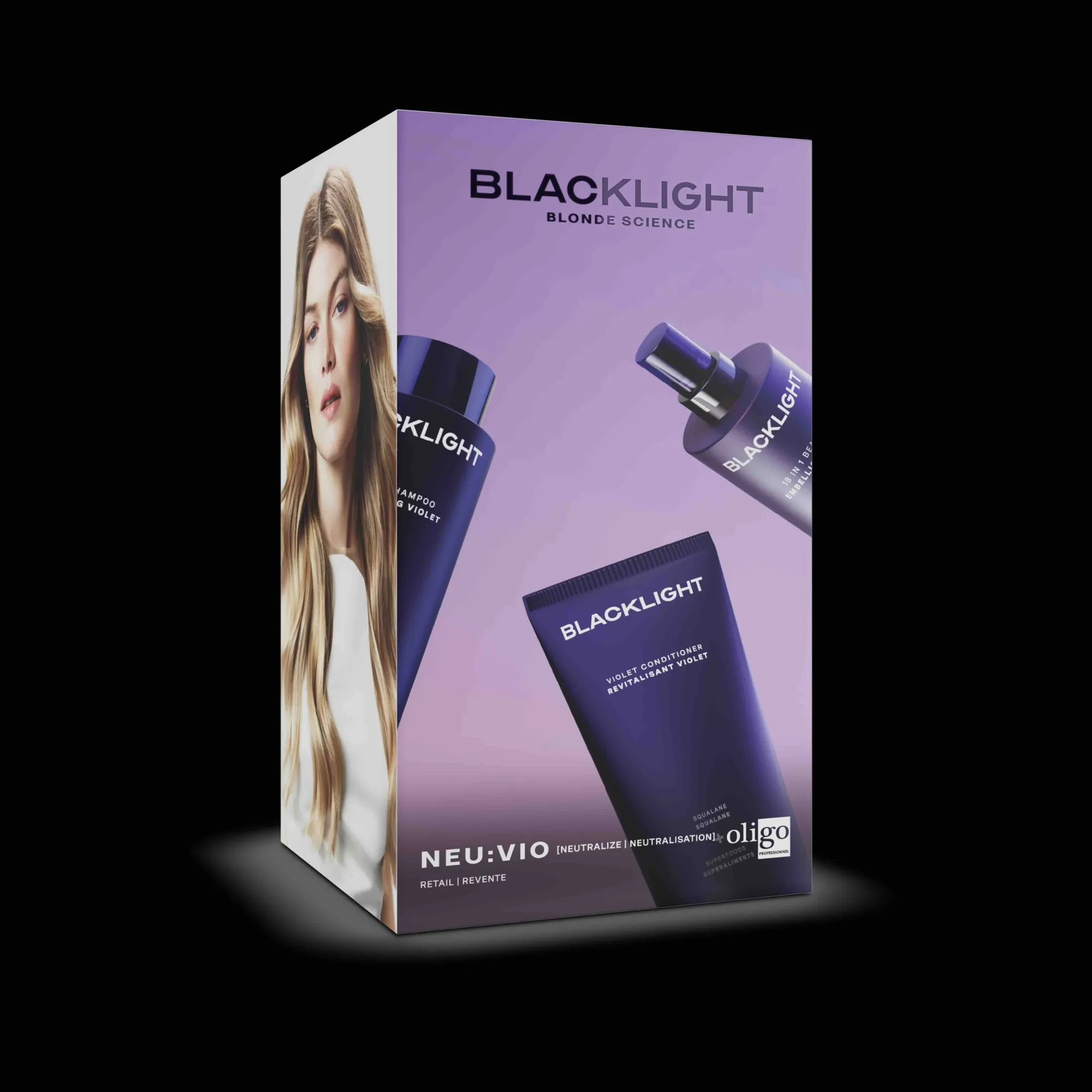 Blacklight Blonde Science NEU:VIOLET [NEUTRALIZE] Retail Kit