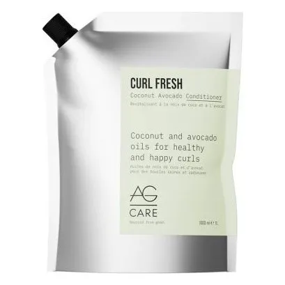 AG Care - Curl Fresh Coconut Avocado Conditioner - 1000ml Refill