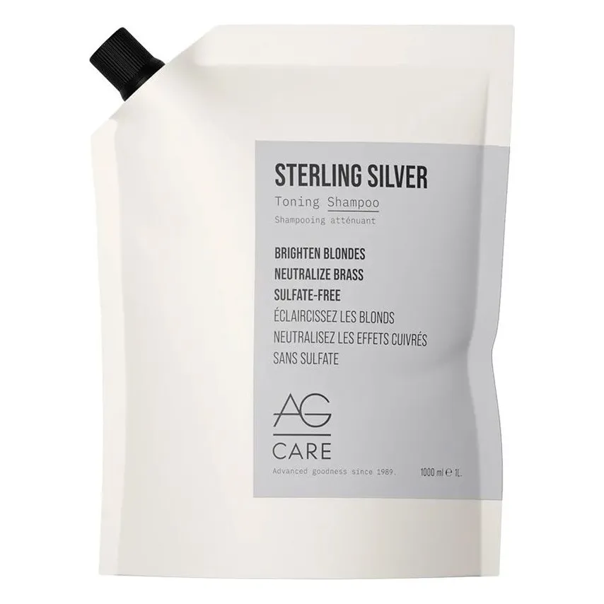 AG Care - Sterling Silver Toning Shampoo - 1000ml Refill