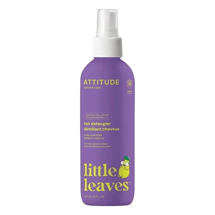 Attitude - Little Leaves - Kids Hair Detangler Vanilla and Pear - 240ml
