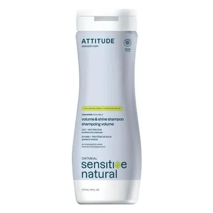 Attitude - Sensitive Natural - Volume & Shine Shampoo Unscented - 473ml