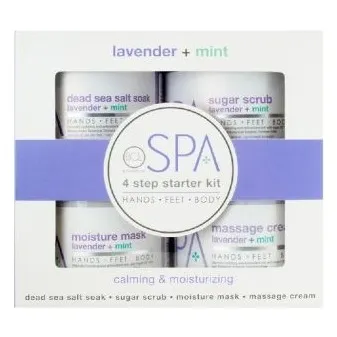 BCLSpa -  Lavender & Mint 4 Step Spa Kit