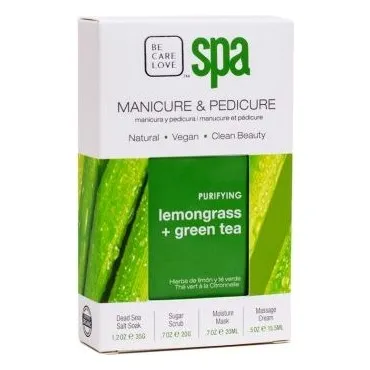 BCLspa -  Lemongrass & Green Tea Packette Box