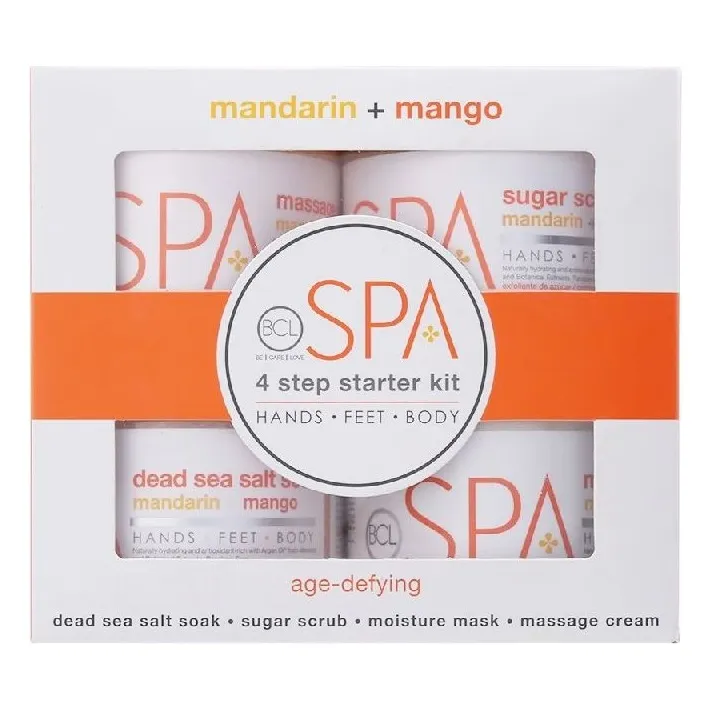 BCLspa - Mandarin & Mango 4 Step Spa Kit