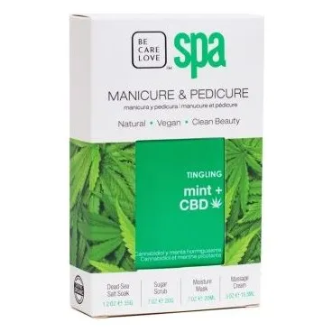 BCLspa -  Tingling Mint & CBD Packette Box