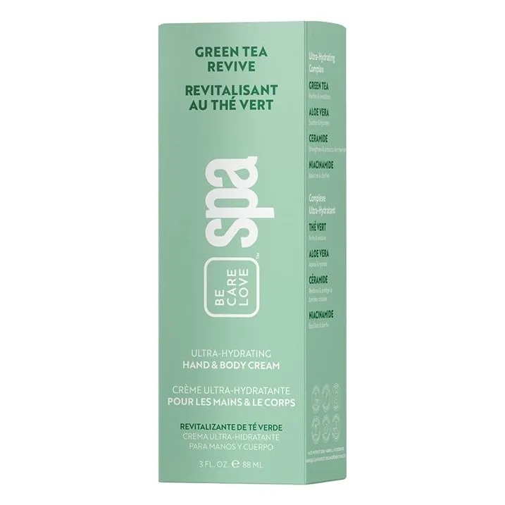 BCLspa - Botanical Hand & Body Cream - Green Tea Revive - 88ml
