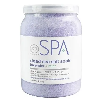 BCLspa - Lavender & Mint Dead Sea Salt Soak - 1814g