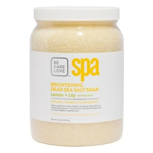 BCLspa - Lemon & Lily With Kojic Acid Dead Sea Salt Soak - 1814g