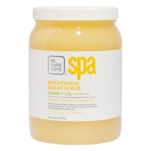 BCLspa - Lemon & Lily With Kojic Acid Sugar Scrub - 1814g