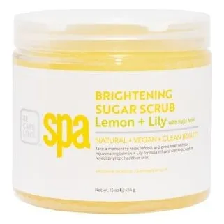 BCLspa - Lemon & Lily With Kojic Acid Sugar Scrub - 454g