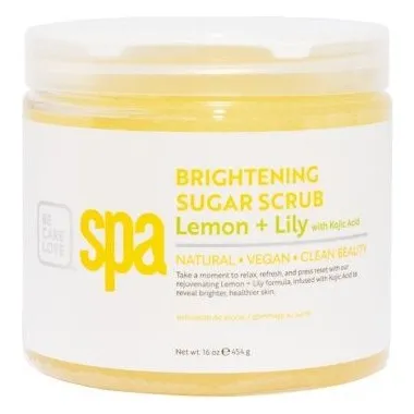 BCLspa - Lemon & Lily With Kojic Acid Sugar Scrub - 454g